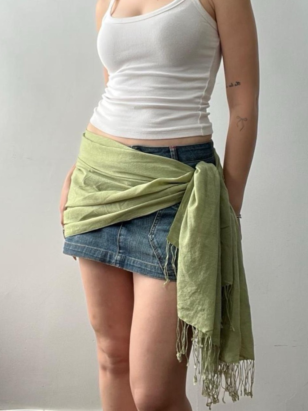 Light Green Scarf